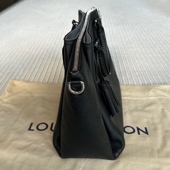 Louis Vuitton Haumea Mahina Noir Satchel Shoulder Bag - Picture 3 of 15